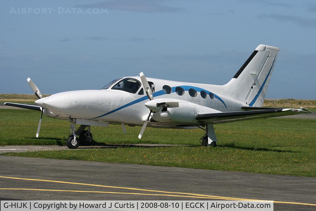 G-HIJK, 1977 Cessna 421C Golden Eagle C/N 421C-0218, Privately owned.