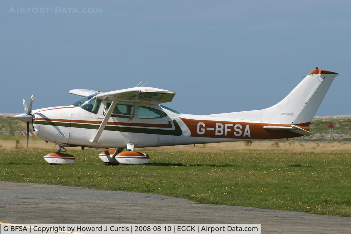 G-BFSA, 1978 Reims F182Q C/N 0074, Privately owned.