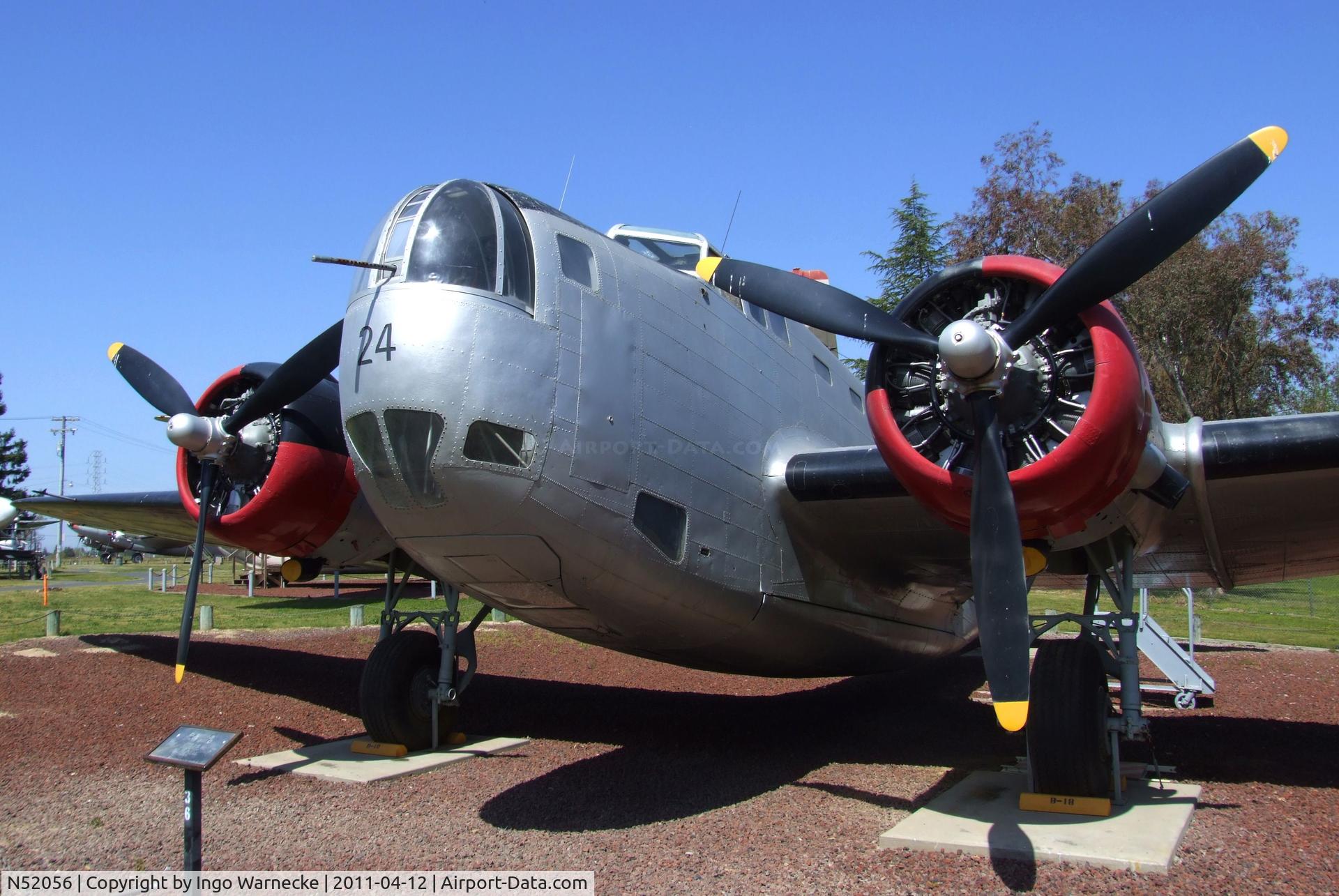 N52056, Douglas B-18 Bolo C/N 1890, Douglas B-18 Bolo at the Castle Air Museum, Atwater CA