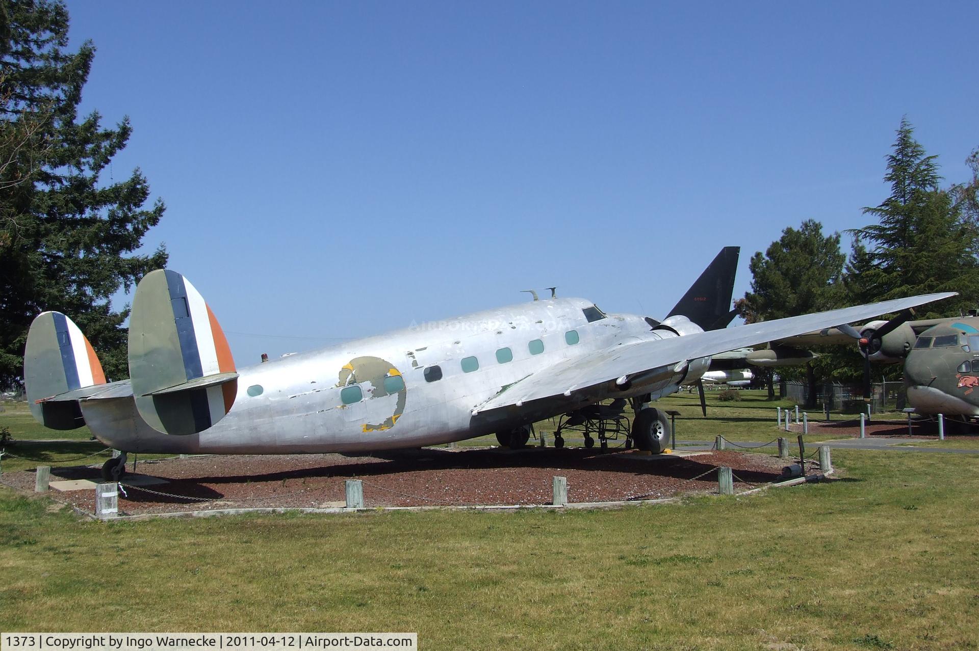 1373, Lockheed C-56B Loadstar C/N 18-2035, Lockheed C-56B Lodestar at the Castle Air Museum, Atwater CA