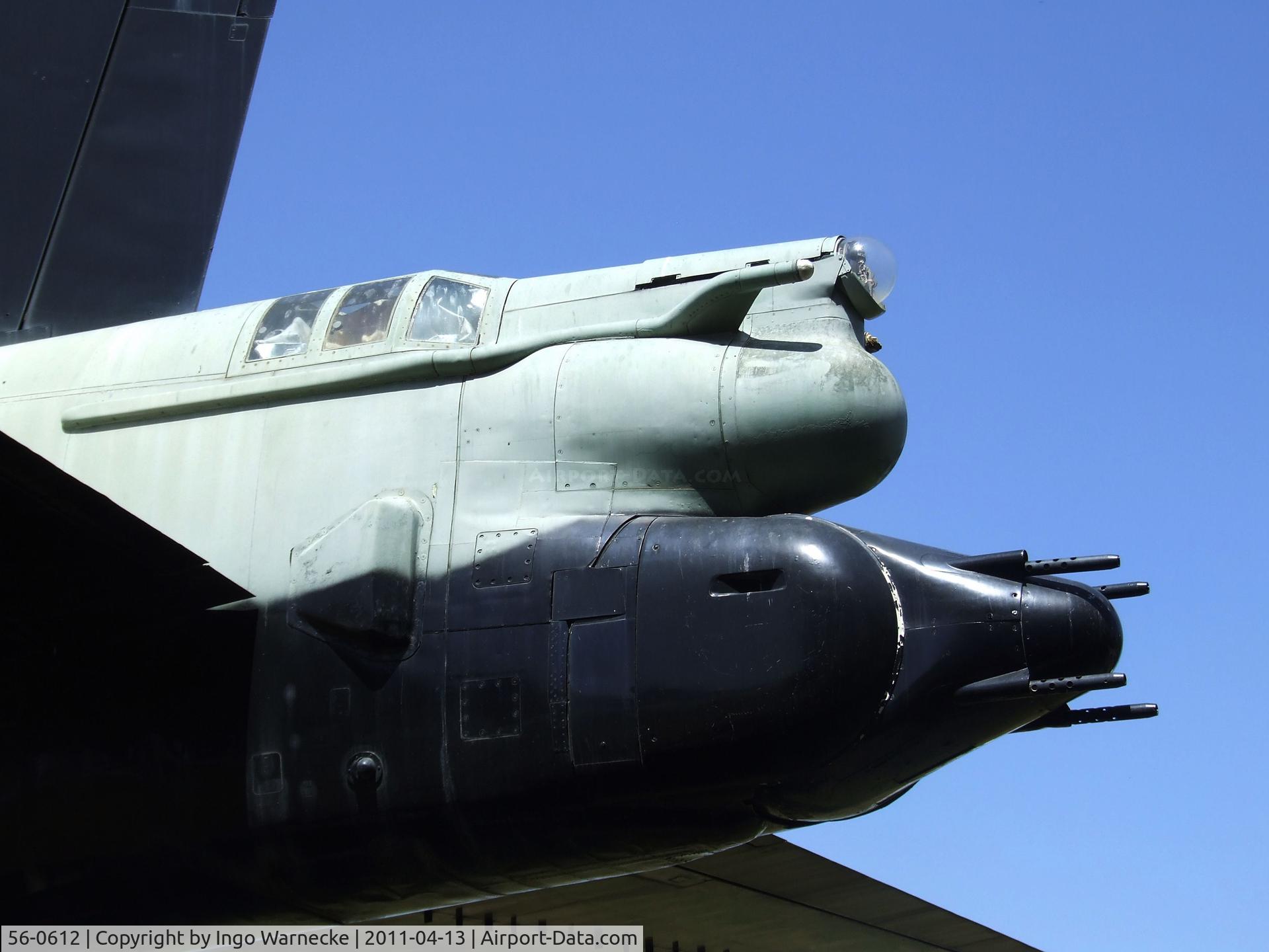56-0612, 1957 Boeing B-52D-80-BO Stratofortress C/N 17295, Boeing B-52D Stratofortress at the Castle Air Museum, Atwater CA
