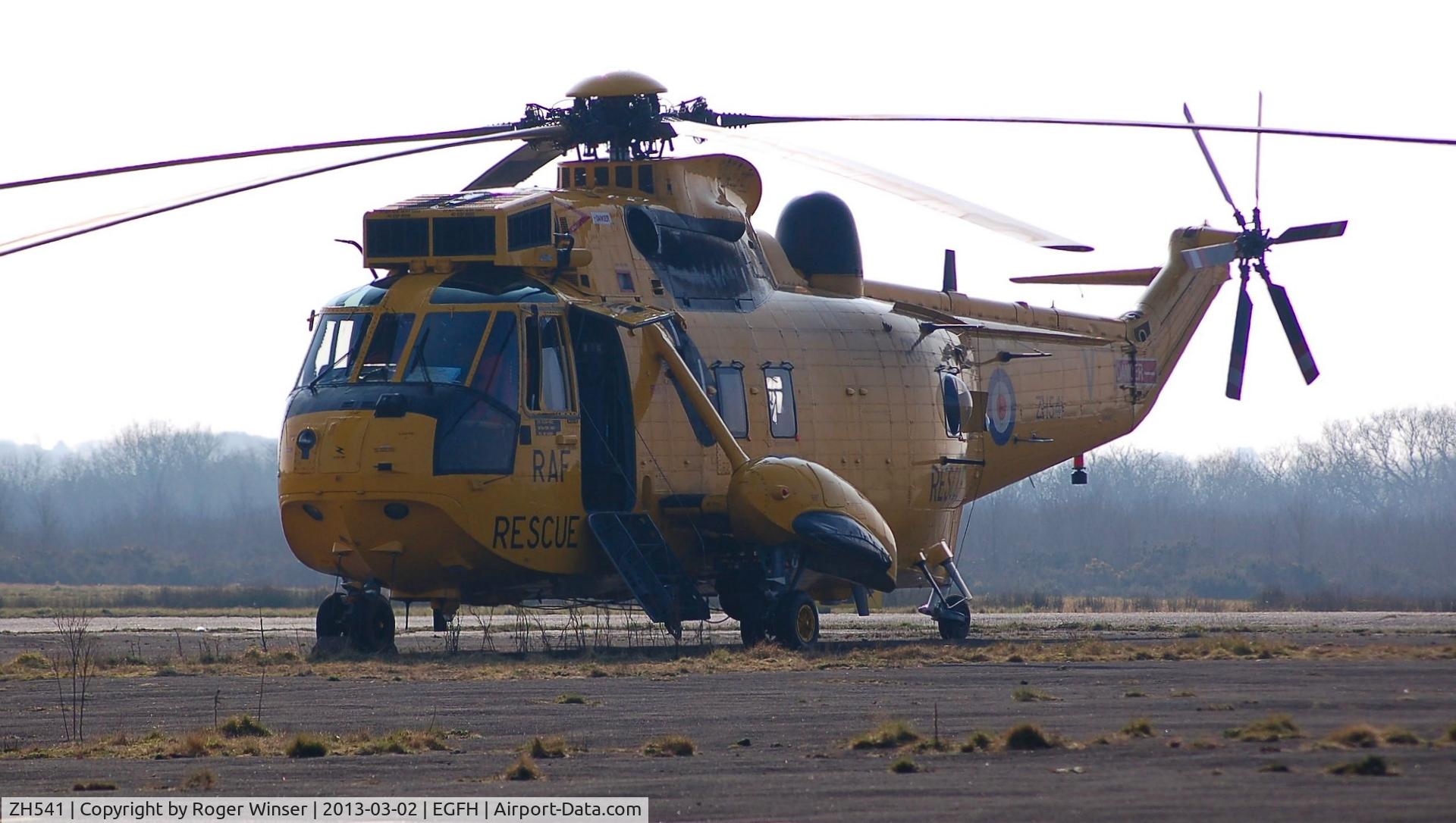 ZH541, Westland Sea King HAR.3A C/N WA1007, Visiting Sea King coded V of 22 Squadron RAF.