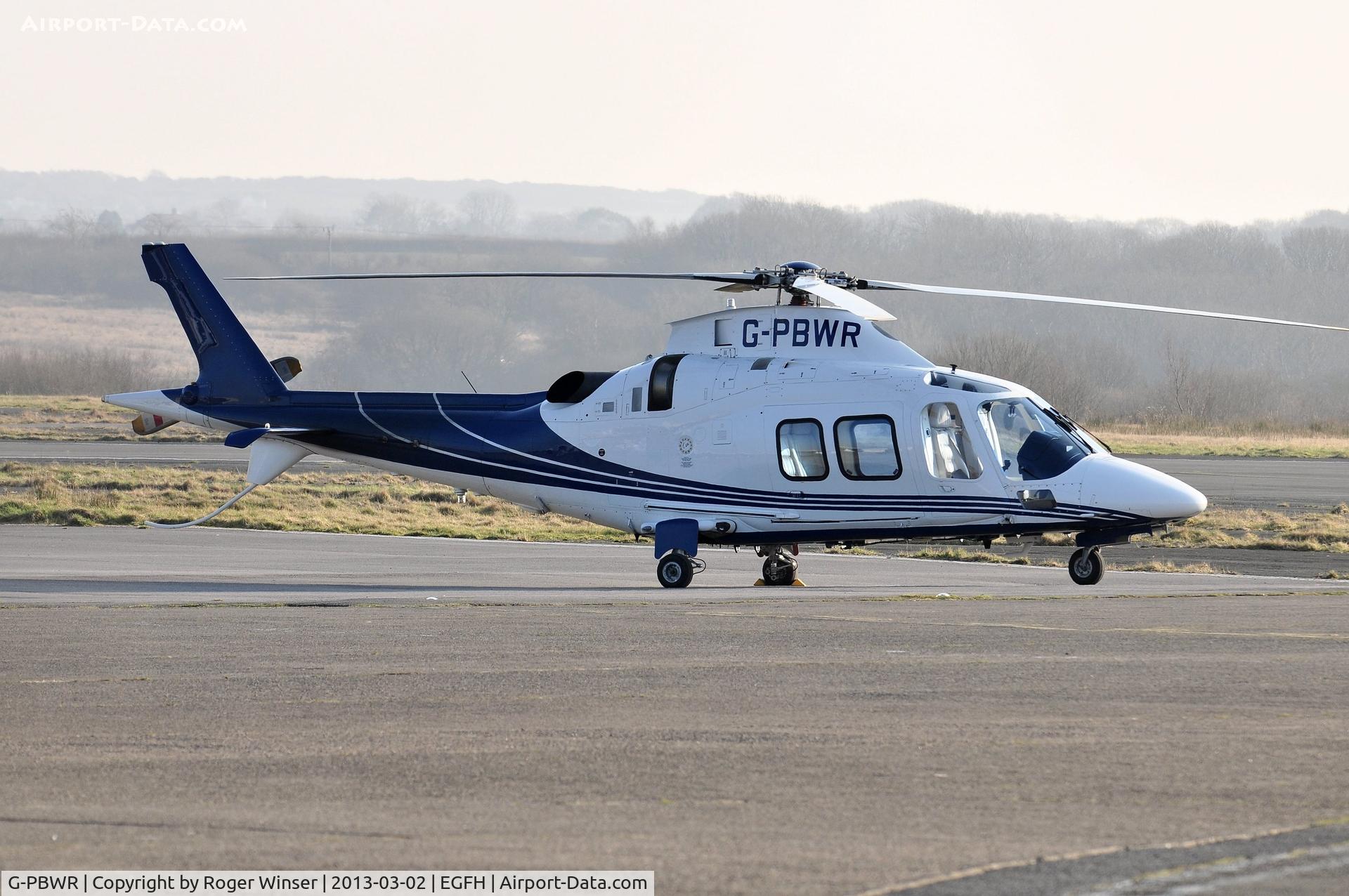 G-PBWR, 2007 Agusta A-109S Grand C/N 22050, Visiting Agusta Grand of Helix Helicopters Ltd.