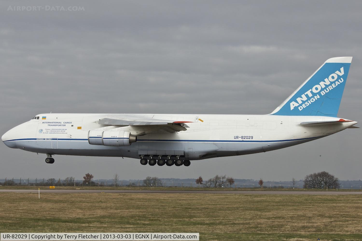 UR-82029, 1991 Antonov An-124-100 Ruslan C/N 19530502630/0210, 1991 Antonov An-124-100 Ruslan, c/n: 19530502630/0210 landing at East Midlands Airport
