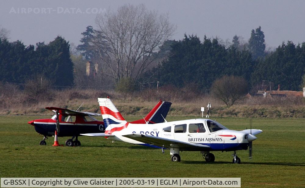 G-BSSX, 1988 Piper PA-28-161 Cherokee Warrior II C/N 2816056, Ex: N9141H > G-BSSX > G-SIXT - Originally owned to, Airpart Supply Ltd in September 1990, with, Airways Aero Association Ltd since January 2004 as G-BSSX. To G-SIXT February 2008