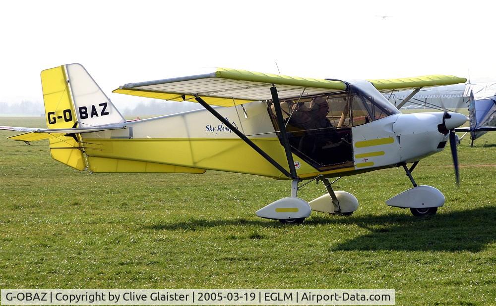 G-OBAZ, 2003 Best Off Skyranger 912(2) C/N BMAA/HB/322, Originally and currently in private hands in November 2003.