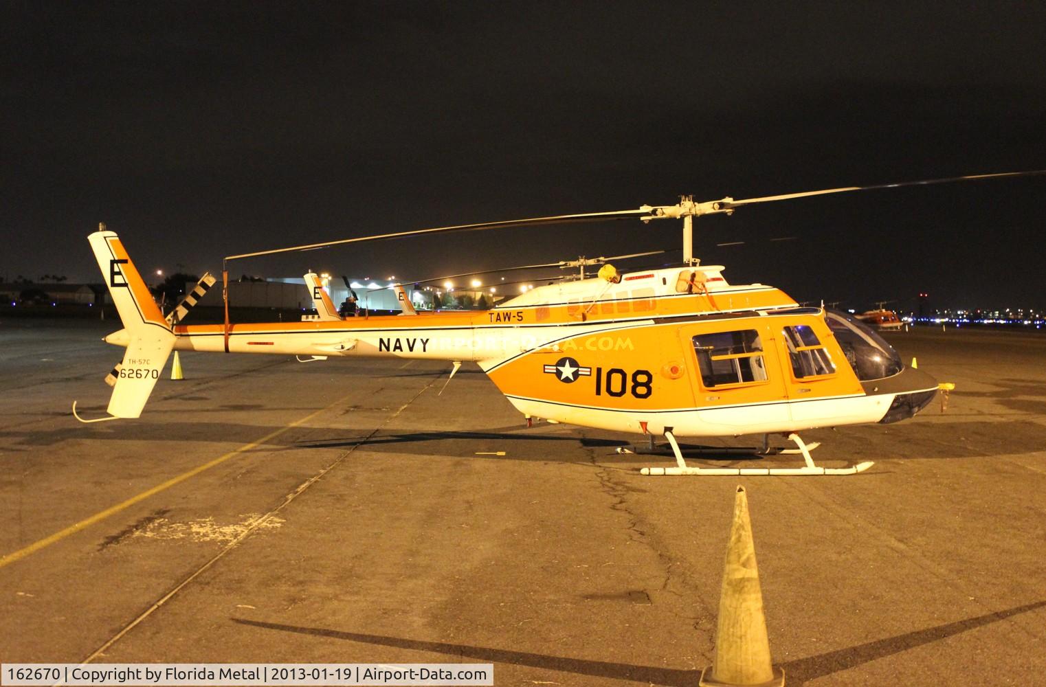 162670, Bell TH-57C Sea Ranger C/N 3753, TH-57C