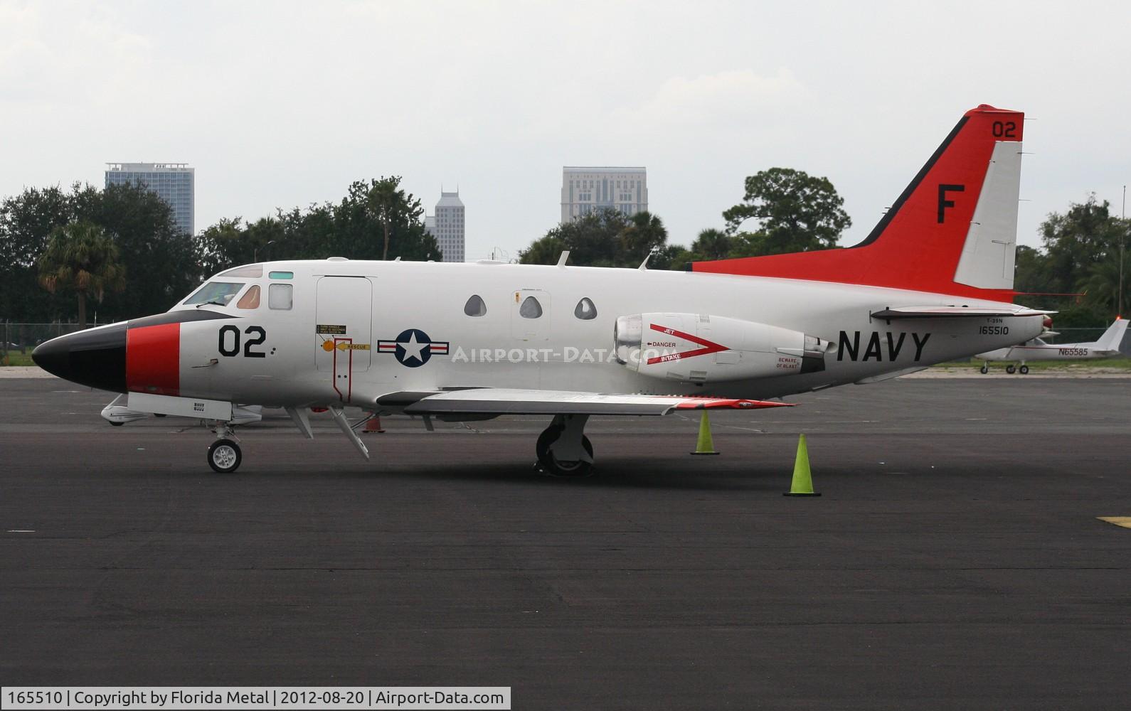 165510, Rockwell T-39N Sabreliner C/N 282-081, T-39N Sabreliner