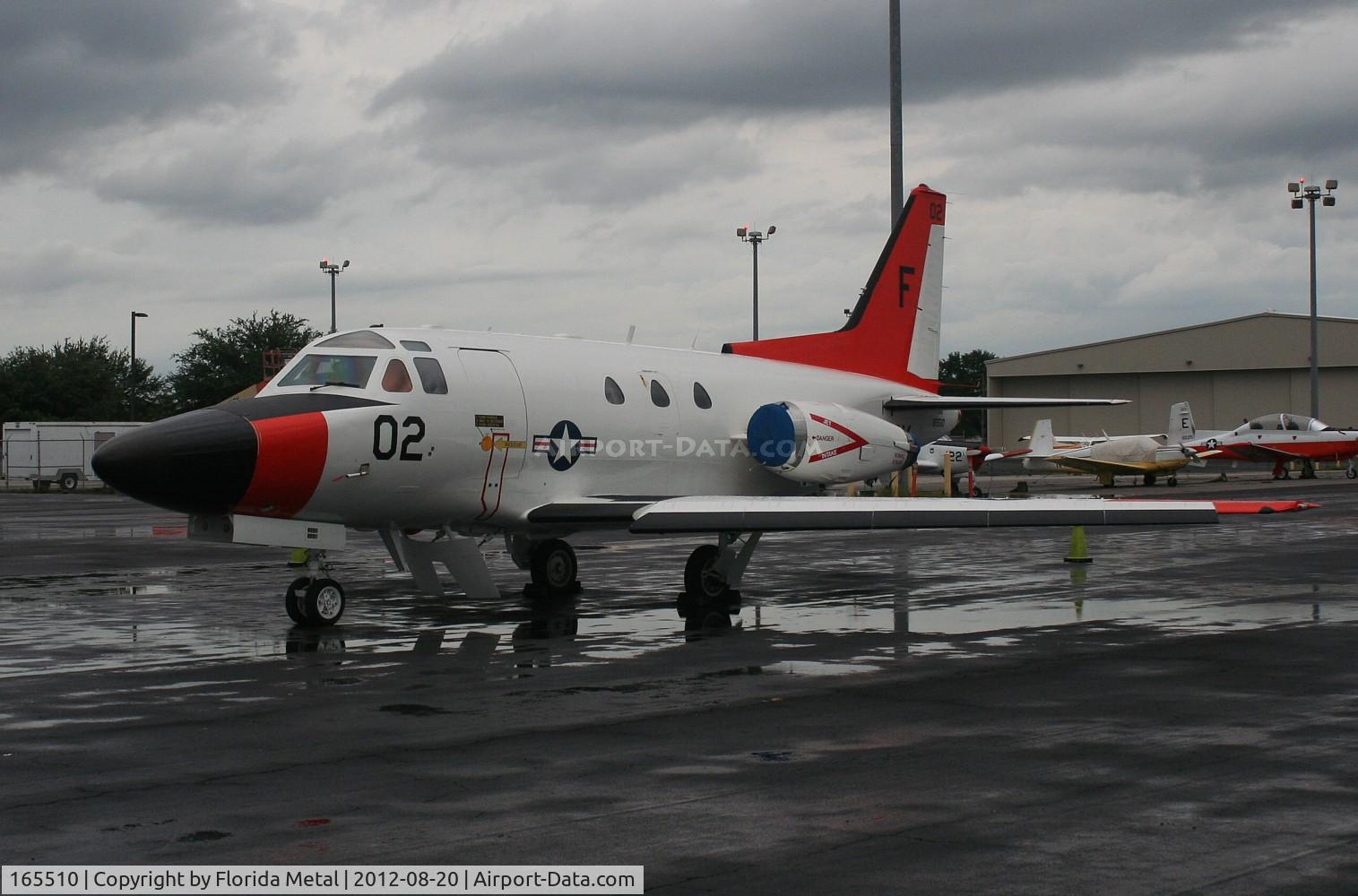 165510, Rockwell T-39N Sabreliner C/N 282-081, T-39N Sabreliner
