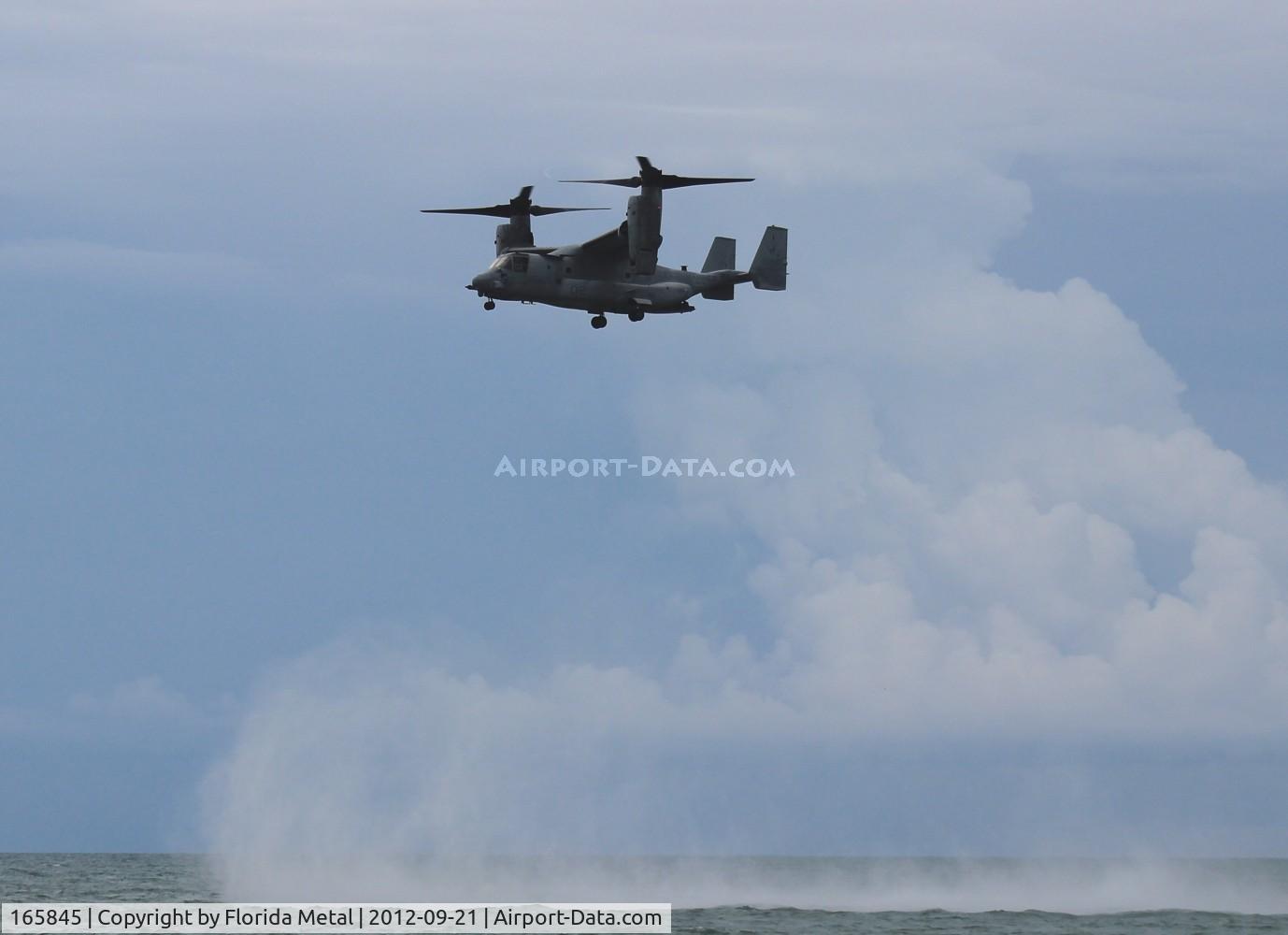 165845, Bell-Boeing MV-22B Osprey C/N D0031, MV-22B over Cocoa Beach