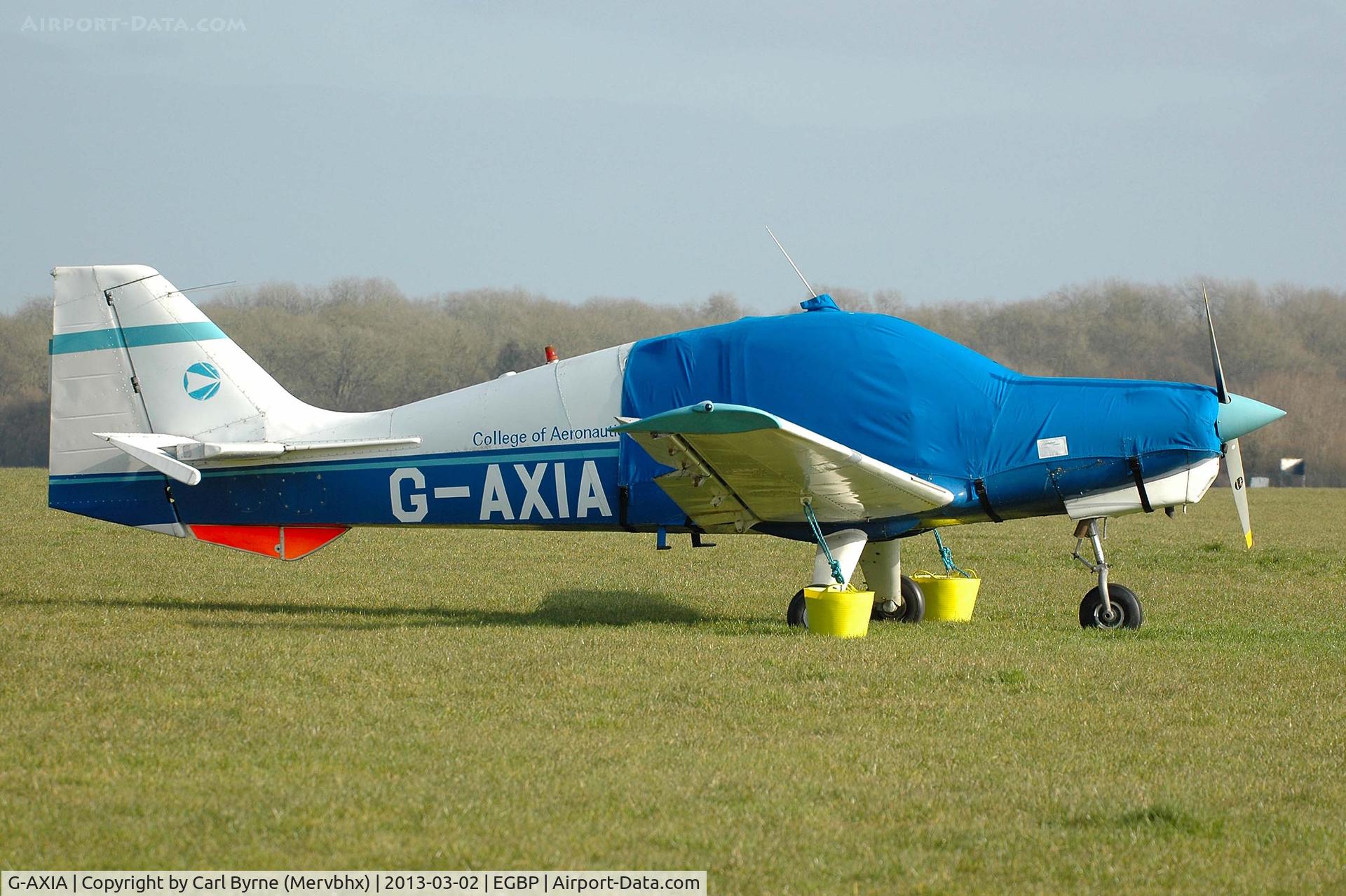G-AXIA, 1969 Beagle B-121 Pup Series 1 (Pup 100) C/N B121-078, Wrapped up for the weekend.