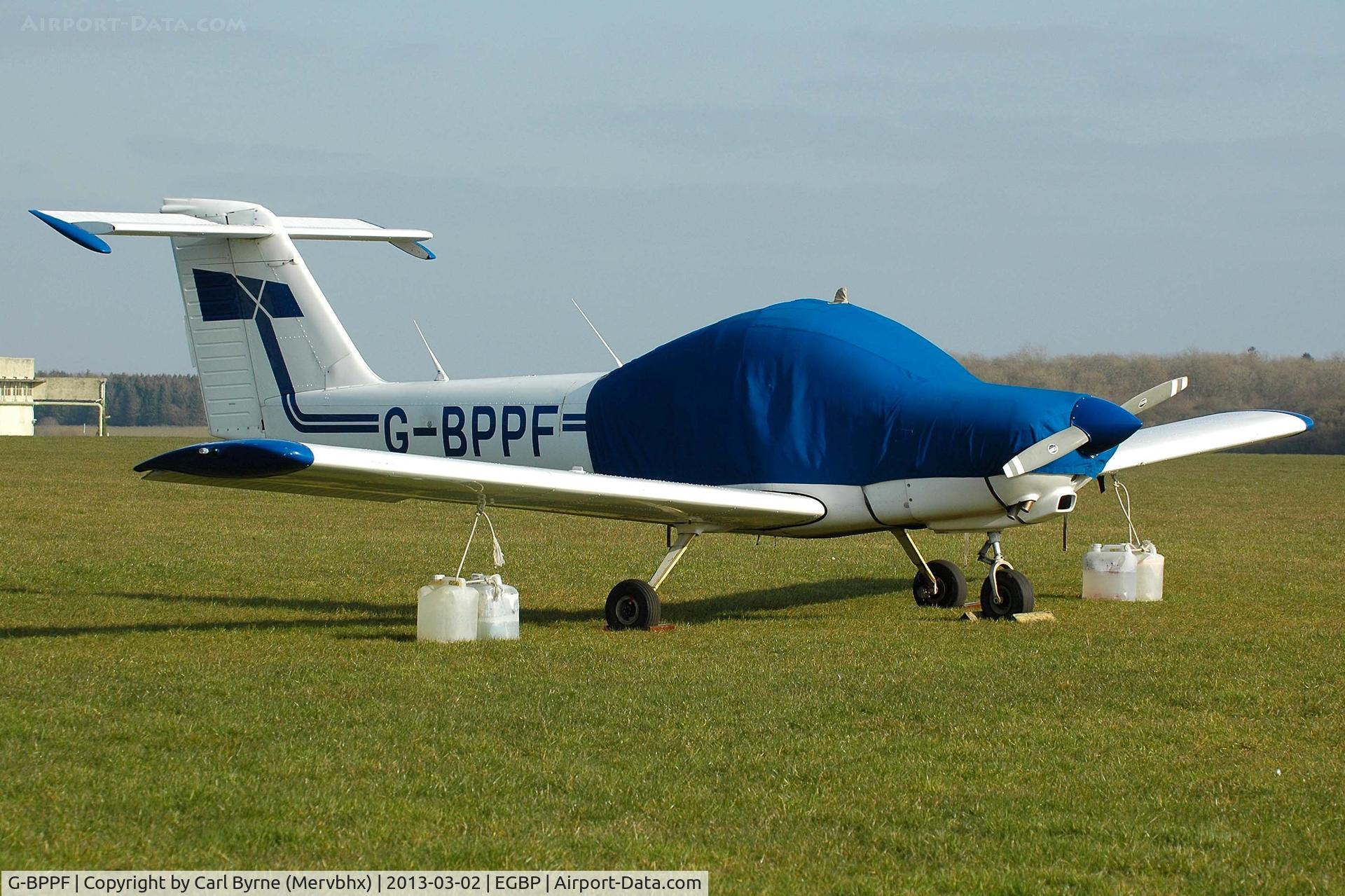 G-BPPF, 1979 Piper PA-38-112 Tomahawk Tomahawk C/N 38-79A0578, Wrapped up for the weekend.