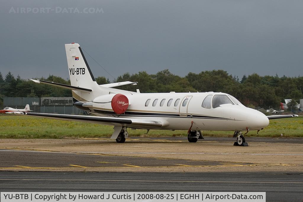 YU-BTB, 2002 Cessna 550 Citation Bravo C/N 550-1037, Corporate