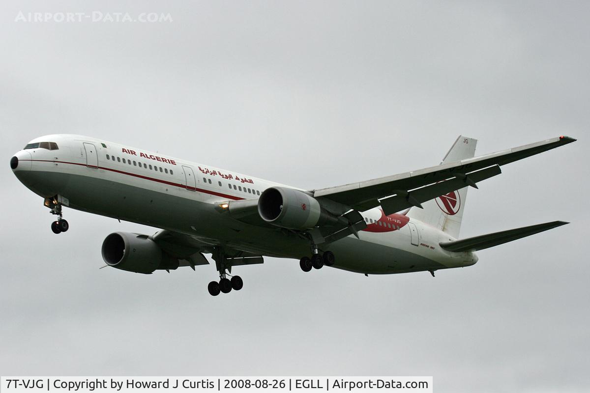 7T-VJG, 1990 Boeing 767-3D6/ER C/N 24766, Air Algerie.