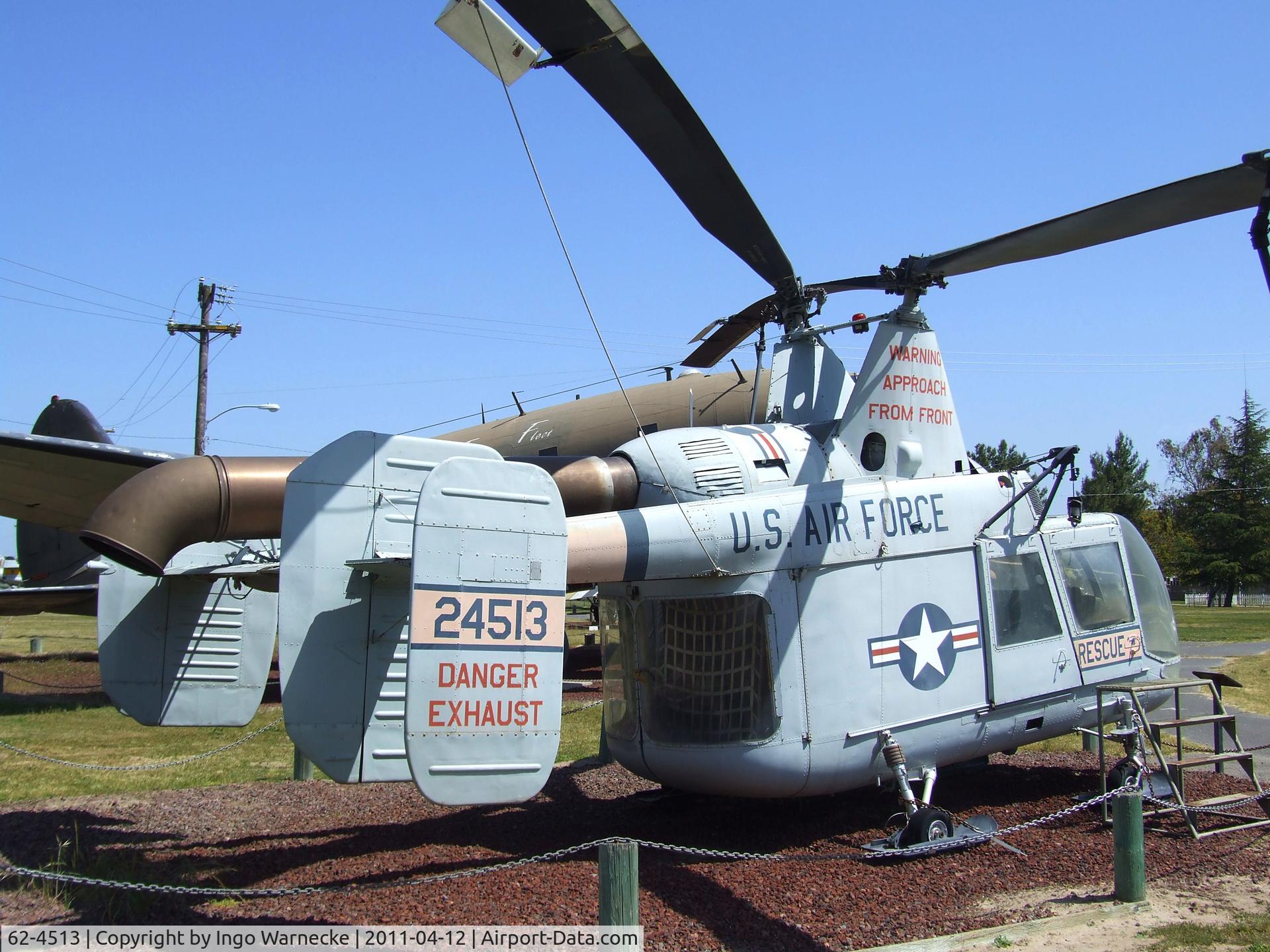 62-4513, 1962 Kaman HH-43B Huskie C/N 139, Kaman HH-43B Huskie at the Castle Air Museum, Atwater CA