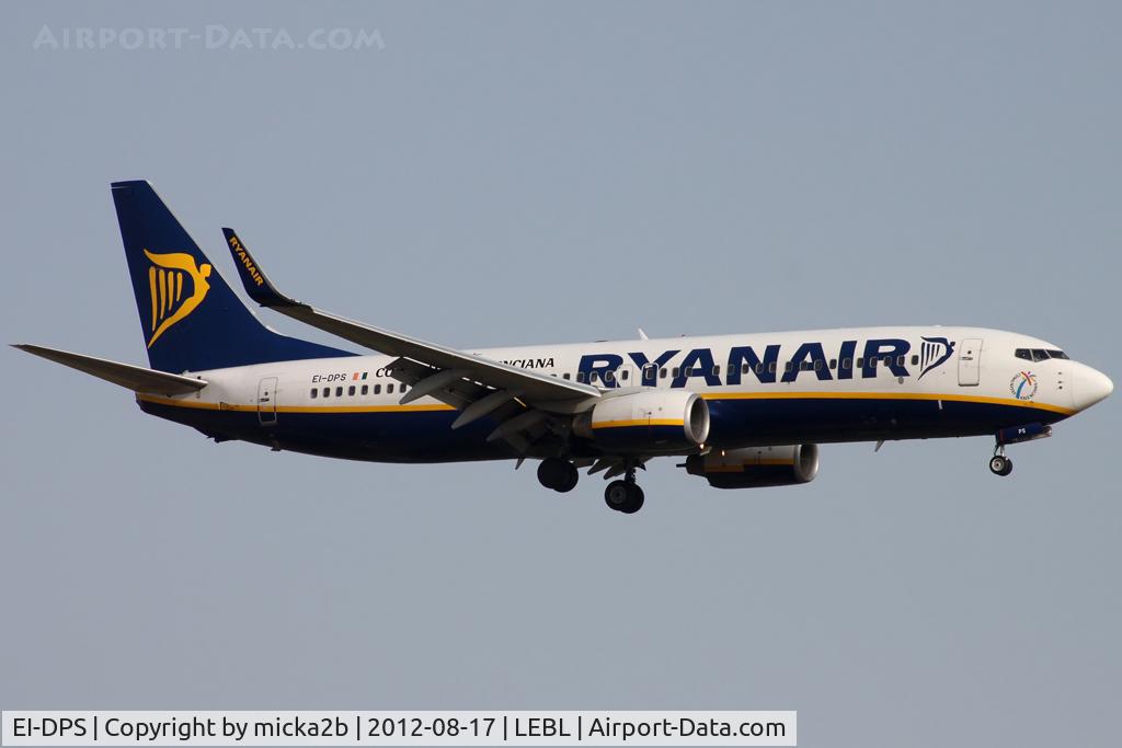 EI-DPS, 2007 Boeing 737-8AS C/N 33641, Landing