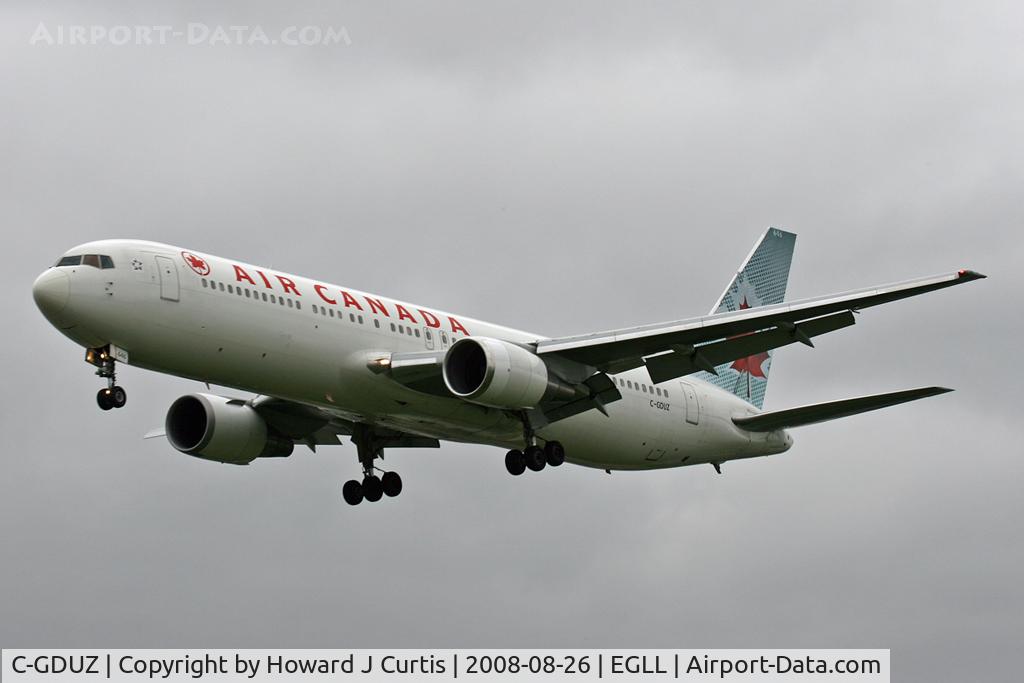 C-GDUZ, 1991 Boeing 767-38E C/N 25347, Air Canada