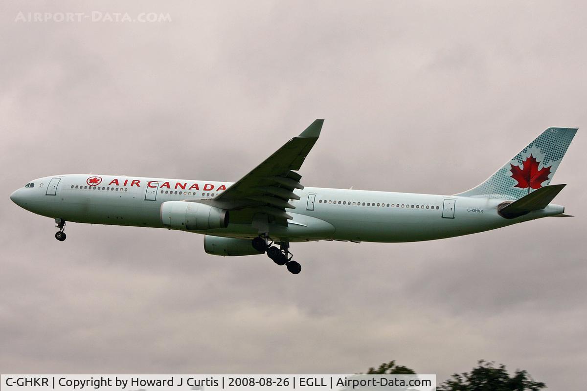 C-GHKR, 2001 Airbus A330-343 C/N 0400, Air Canada