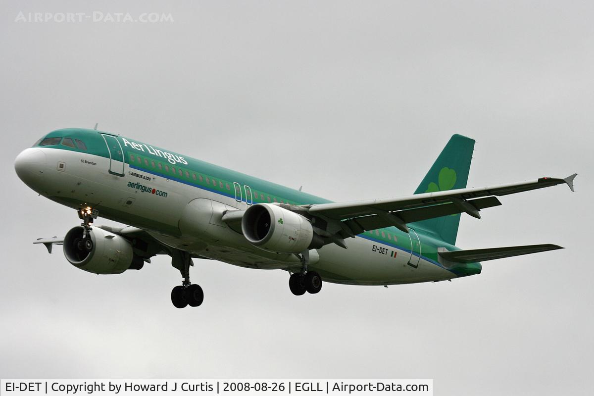 EI-DET, 2006 Airbus A320-214 C/N 2810, Aer Lingus