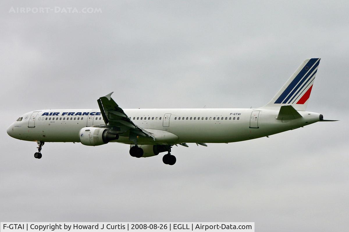 F-GTAI, 2000 Airbus A321-211 C/N 1299, Air France