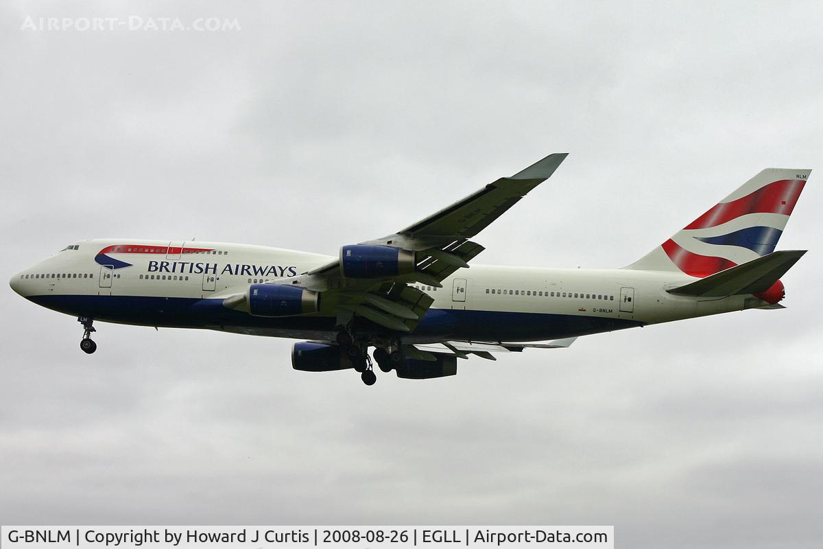 G-BNLM, 1990 Boeing 747-436 C/N 24055, British Airways
