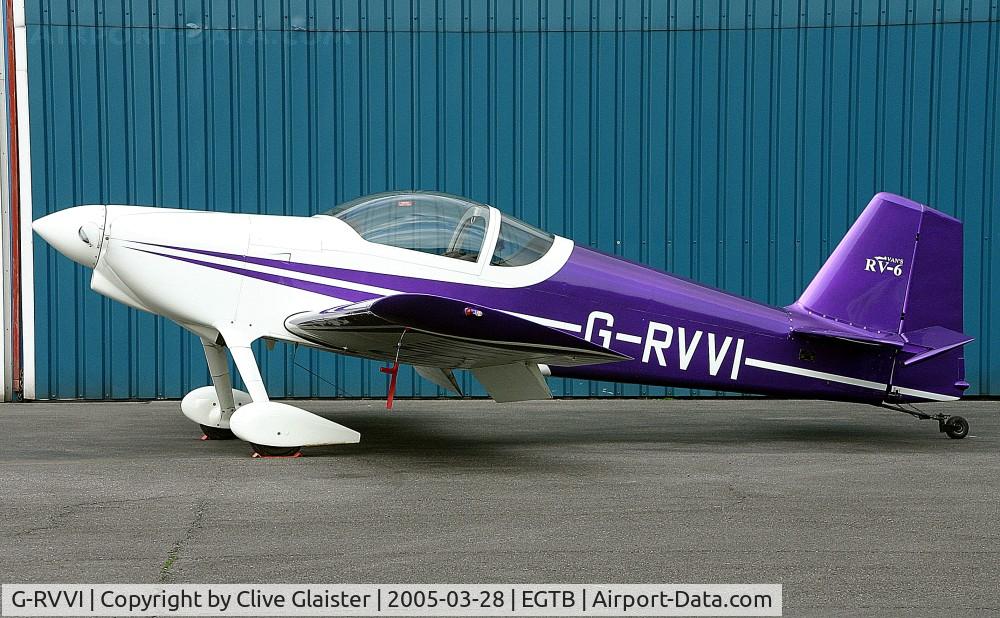G-RVVI, 2000 Vans RV-6 C/N PFA 181-12418, Originally and currently owned in private hands January 1993