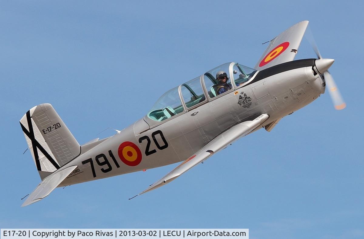 E17-20, Beech T-34A (A45) Mentor C/N X-100, Fundación Infante de Orleans