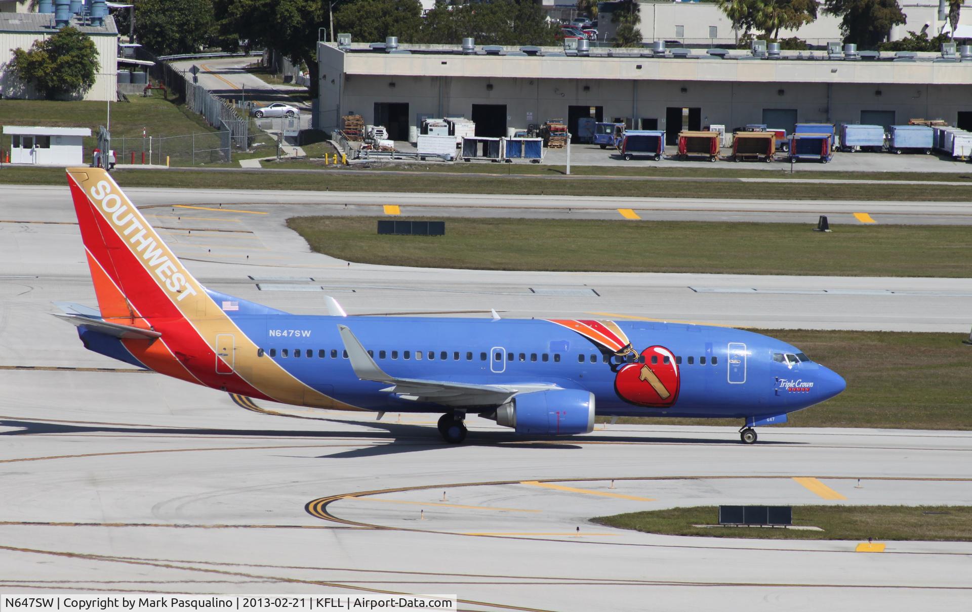 N647SW, 1997 Boeing 737-3H4 C/N 27717, Boeing 737-300