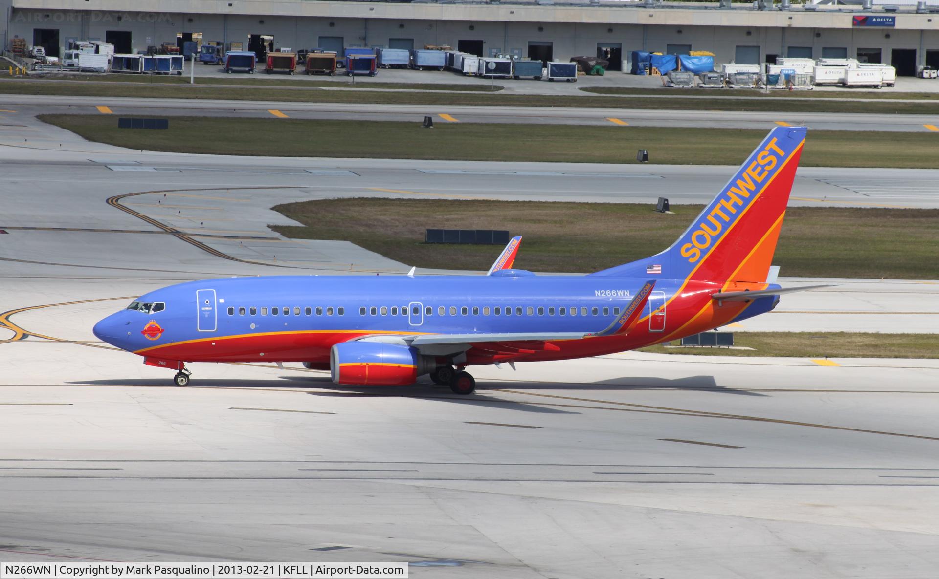 N266WN, 2007 Boeing 737-7H4 C/N 32523, Boeing 737-700