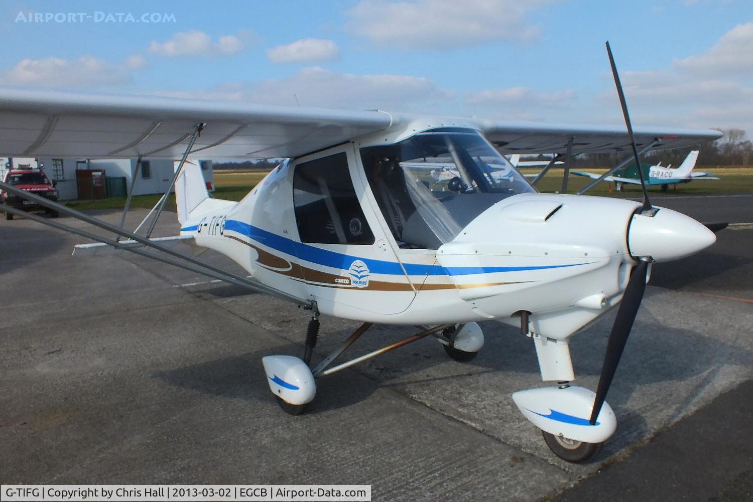 G-TIFG, 2010 Comco Ikarus C42 FB80 C/N 1009-7119, Barton resident