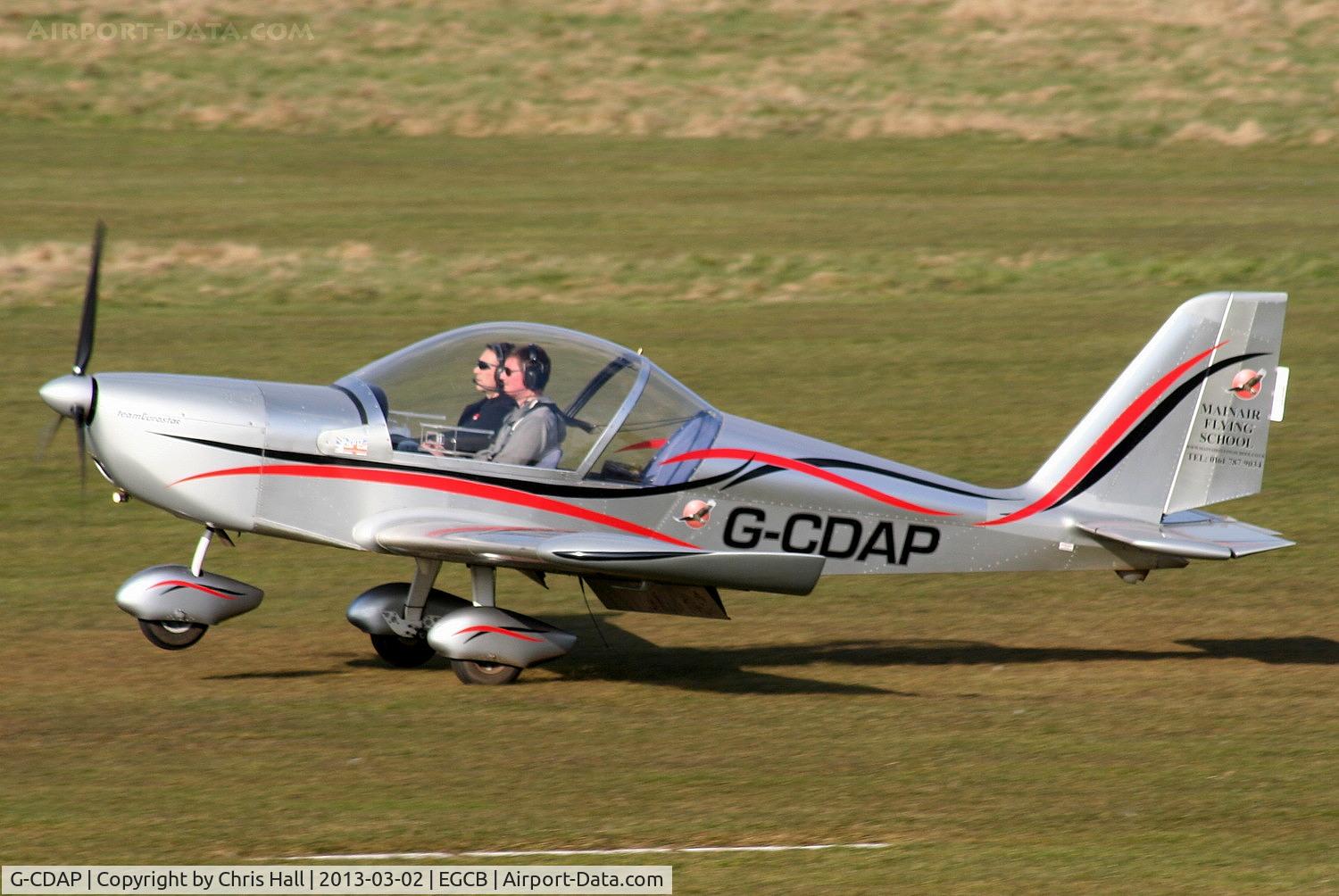 G-CDAP, 2004 Aerotechnik EV-97 TeamEurostar UK C/N 2114, Mainair Microlight School Ltd