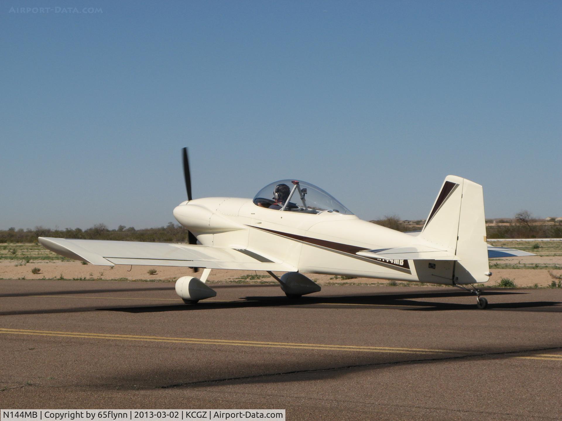 N144MB, 2007 Vans RV-4 C/N 2866, Cactus fly in 2013