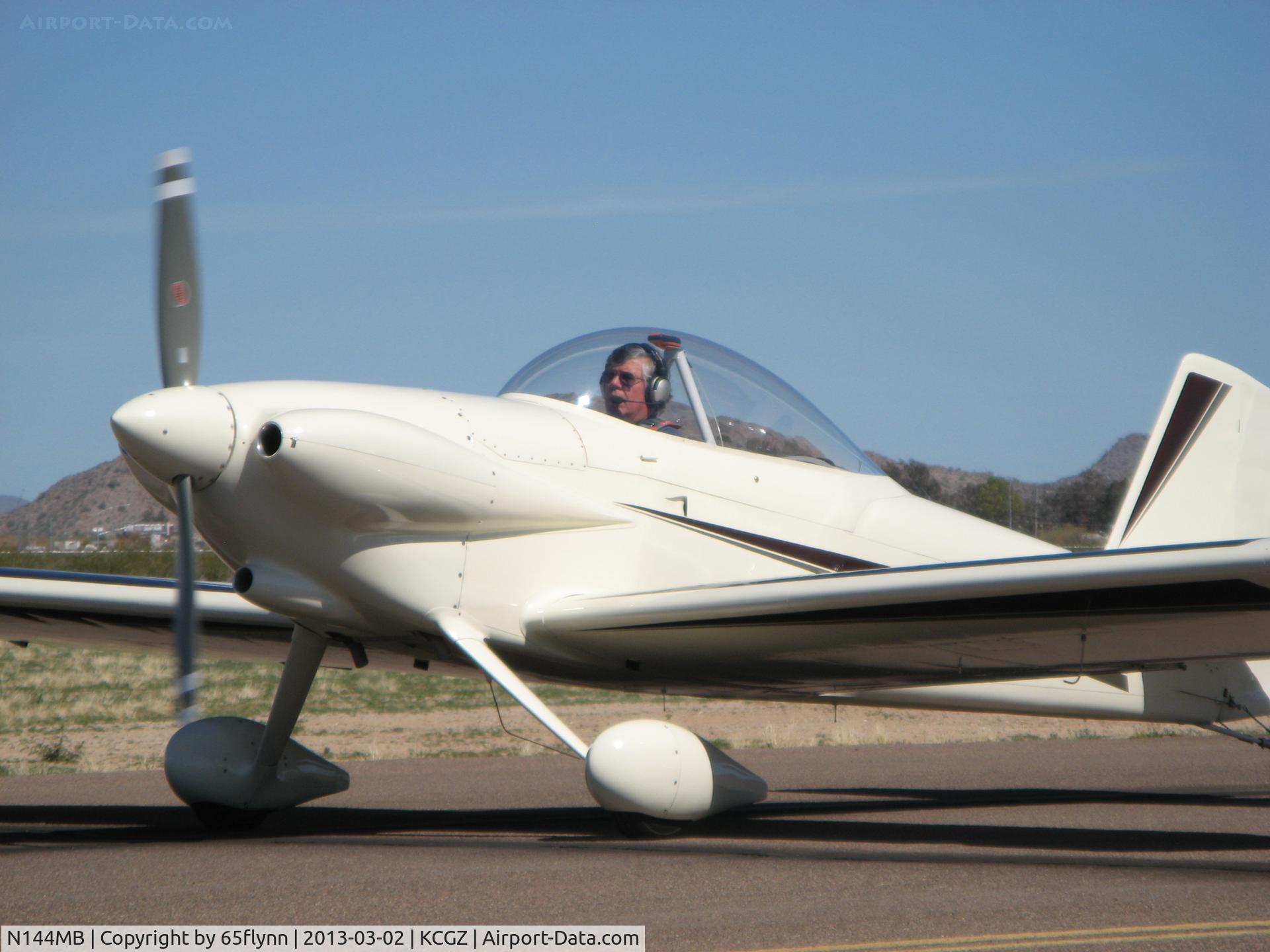 N144MB, 2007 Vans RV-4 C/N 2866, Cactus fly in 2013