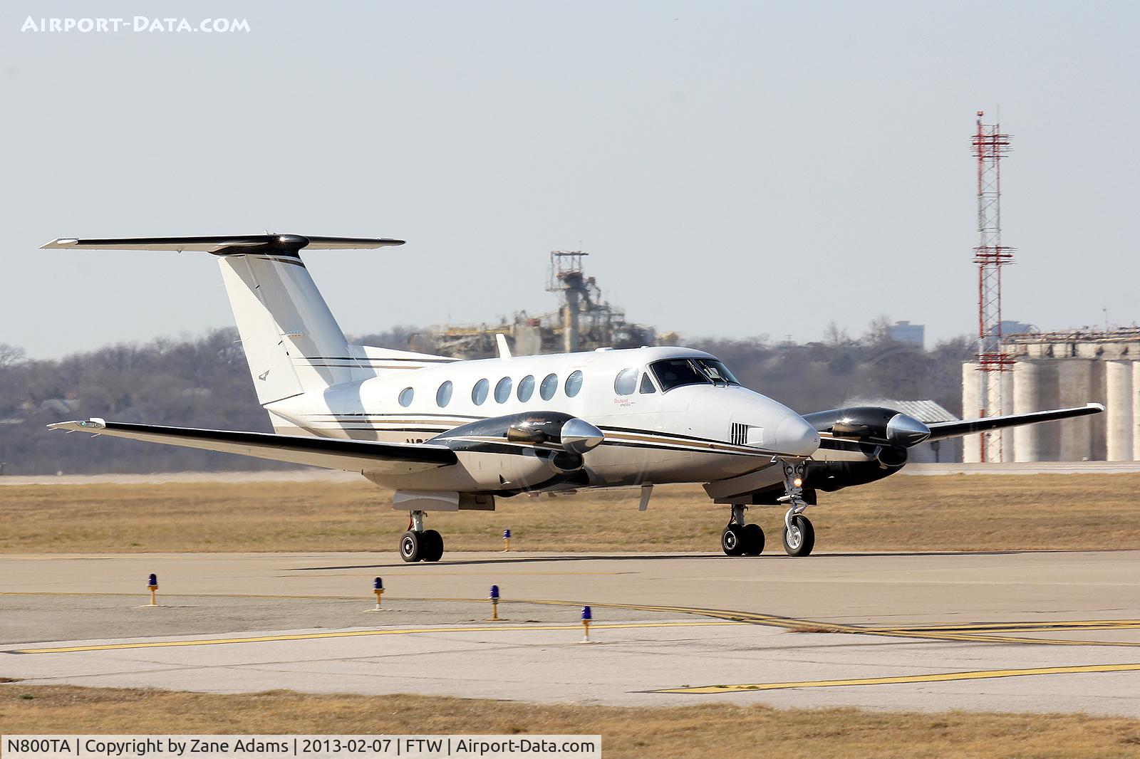 N800TA, 2007 Hawker Beechcraft B200 King Air C/N BB-1996, At Meacham Field - Fort Worth, TX