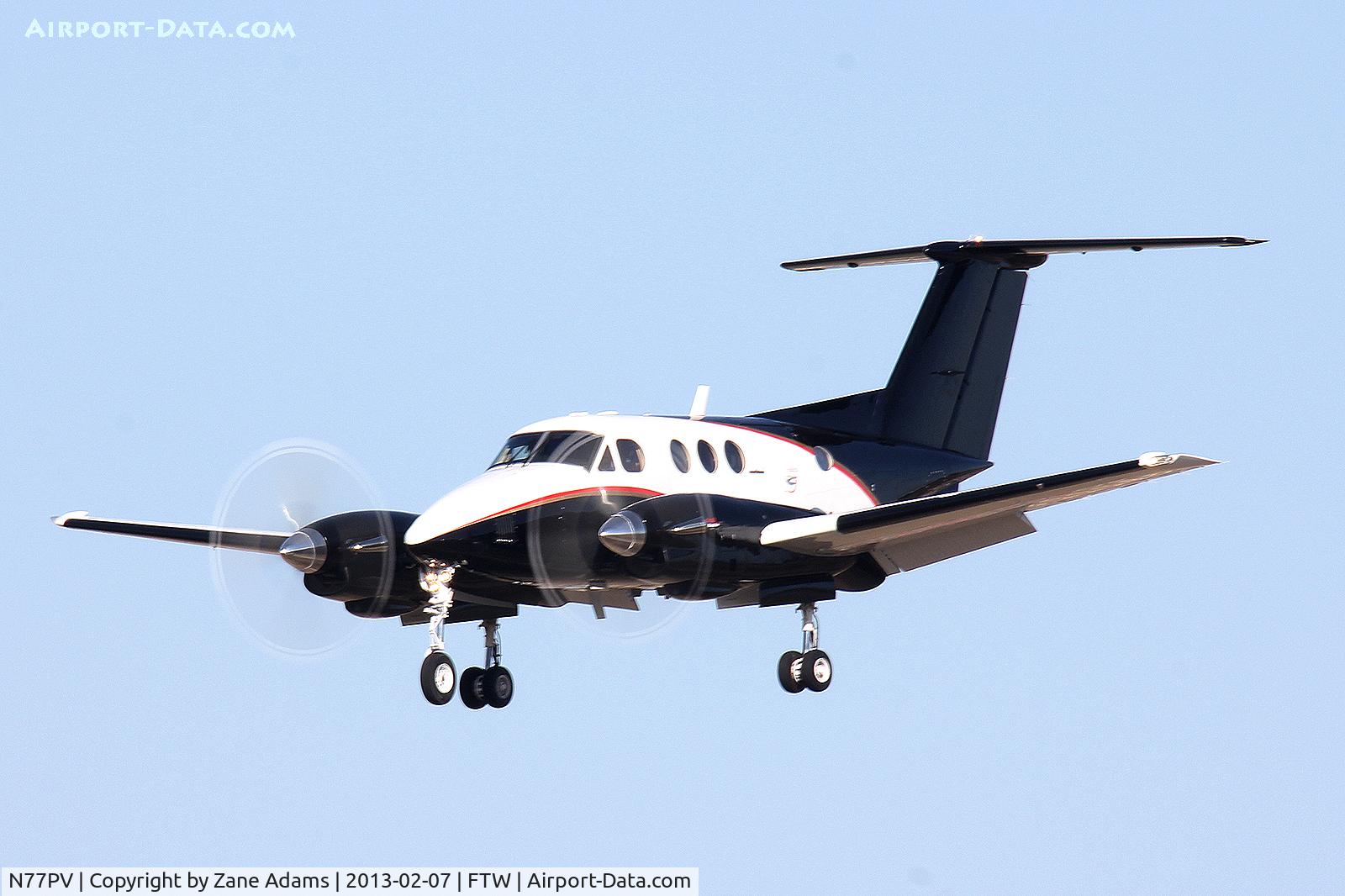 N77PV, 1980 Beech F90 King Air C/N LA-68, At Meacham Field - Fort Worth, TX