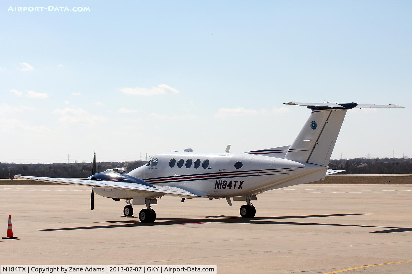 N184TX, 1985 Beech B200 King Air C/N BB-1241, State of Texas King Air at Arlington Municipal Airport