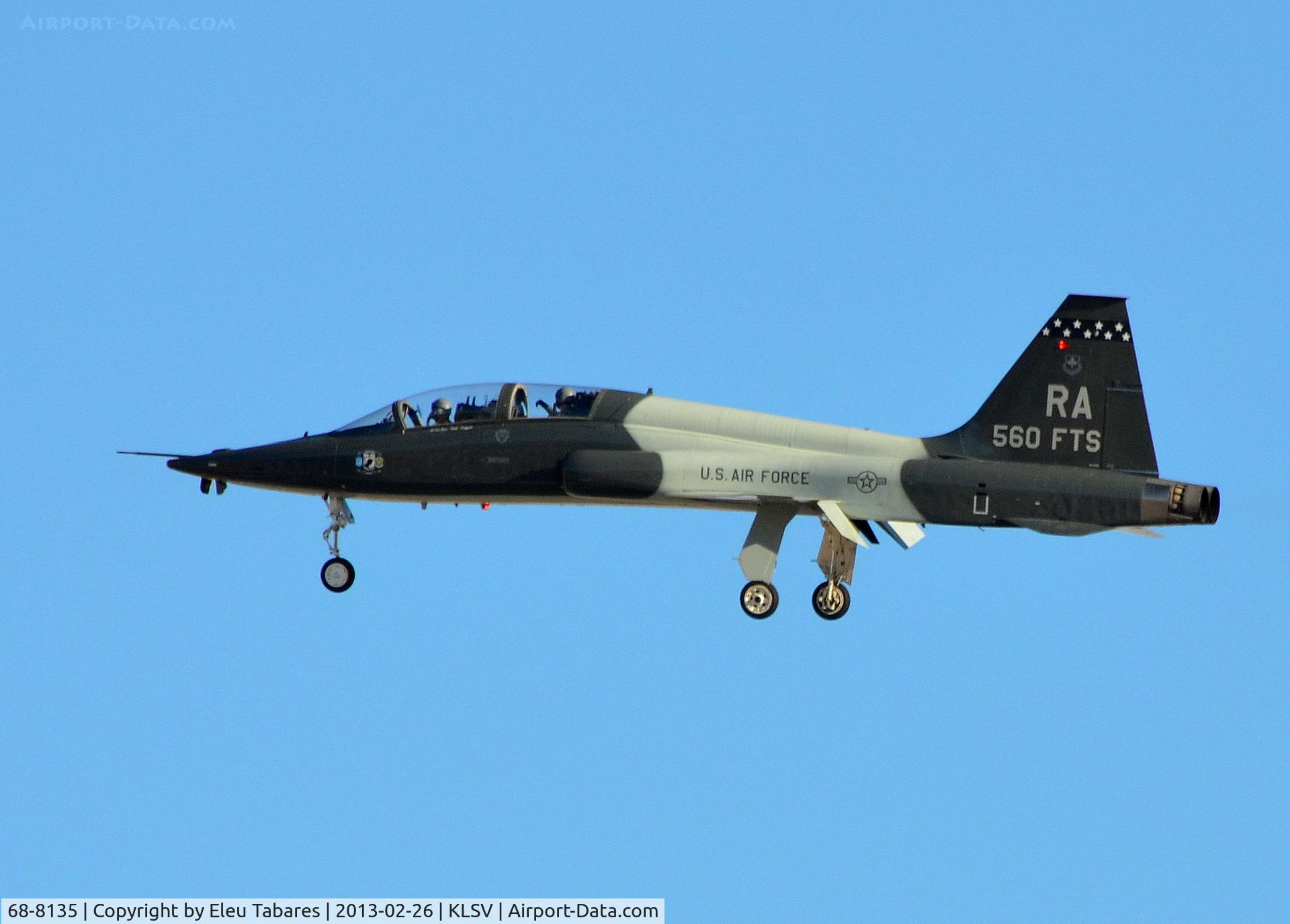 68-8135, 1968 Northrop T-38C Talon C/N T.6140, Taken during Red Flag Exercise at Nellis Air Force Base, Nevada.