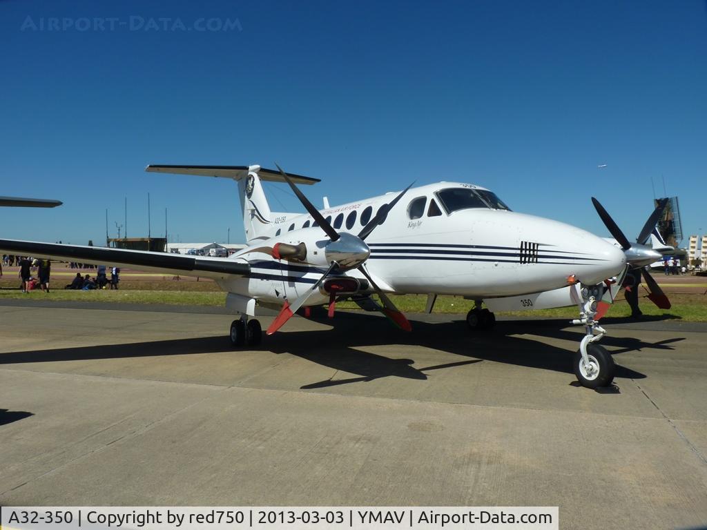 A32-350, 2003 Beech Super King Air 350 C/N FL-350, A32-350 at the 2013 Australian International Airshow, Avalon