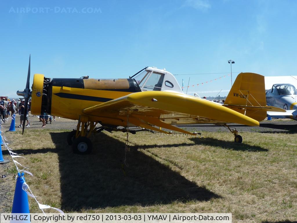 VH-LGZ, 1967 Ayres 600-S2D C/N 600-1376D, VH-LGZ at the 2013 Australian International Airshow, Avalon