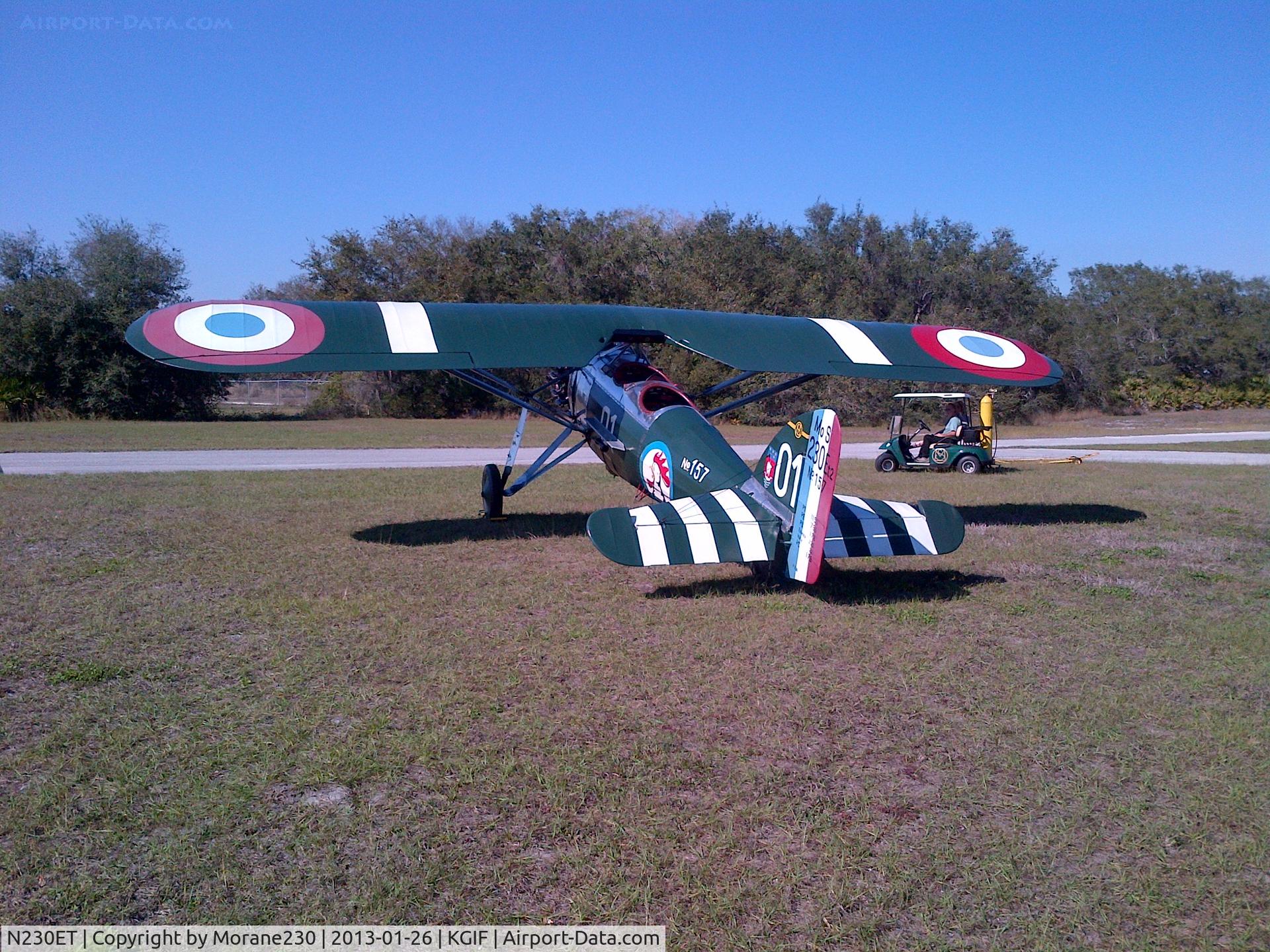 N230ET, 1949 Morane-Saulnier MS-230 C/N 1076, First flights from Winter Haven, Fl
