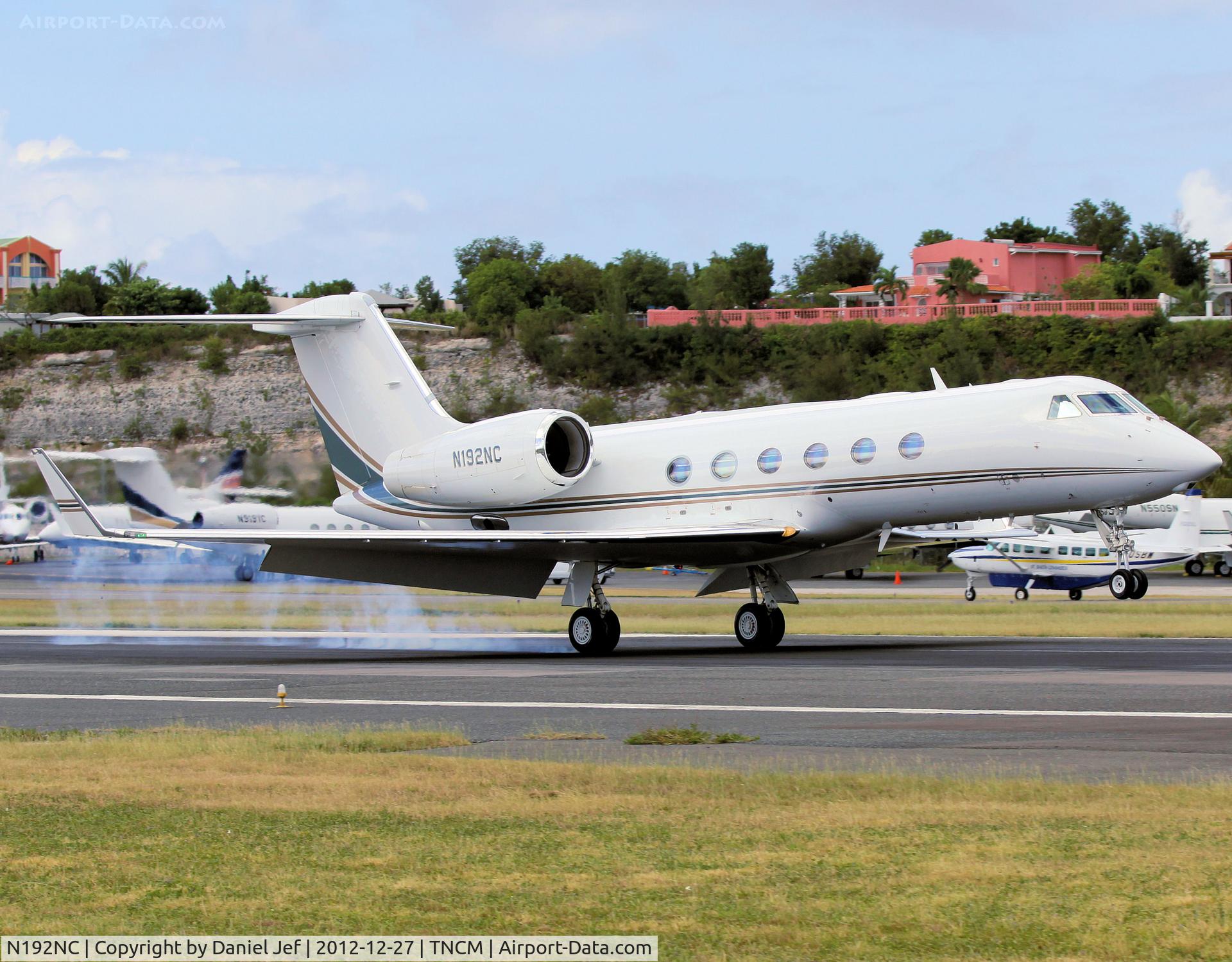 N192NC, 2008 Gulfstream Aerospace GIV-X (G450) C/N 4126, N192NC