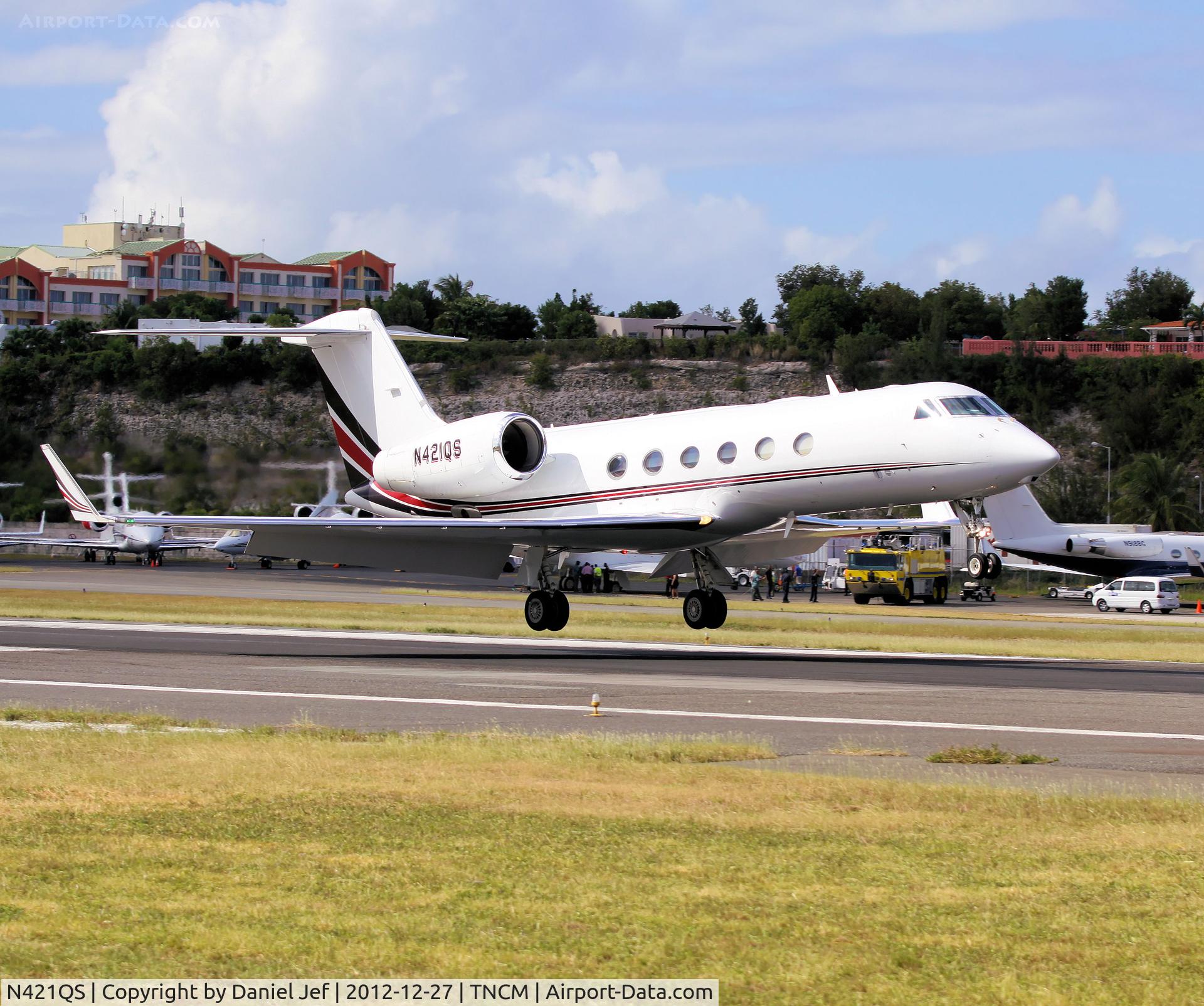 N421QS, 2008 Gulfstream Aerospace GIV-X (G450) C/N 4114, N421QS