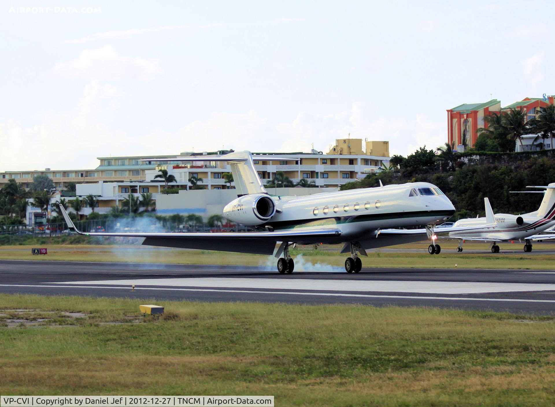 VP-CVI, 2005 Gulfstream Aerospace G-V (G550) C/N 5092, VP-CVi
