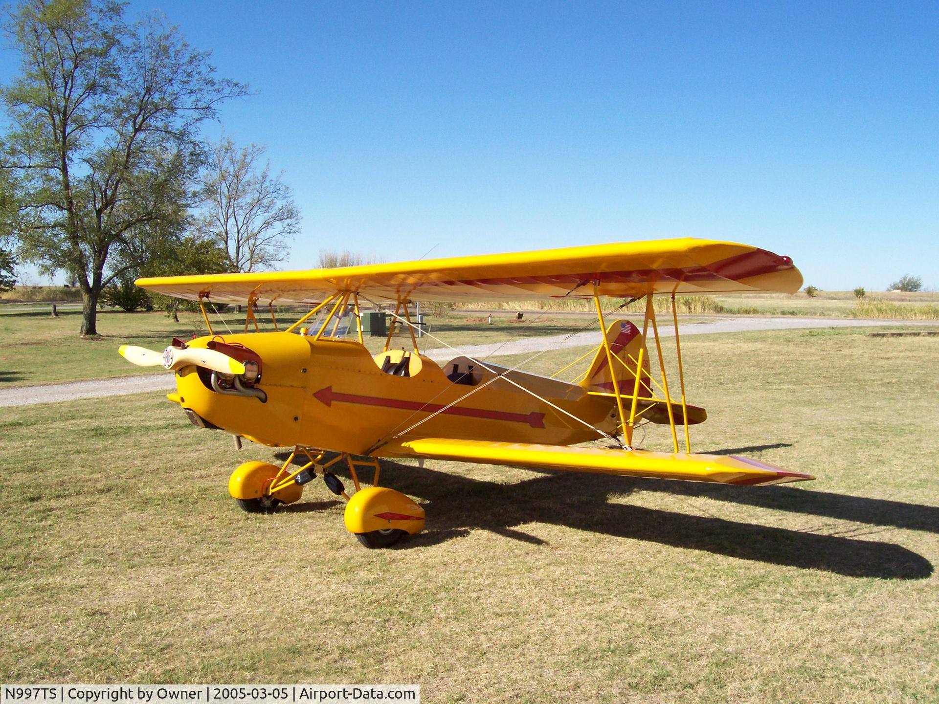 N997TS, 1998 Fisher Celebrity C/N AV1095, Built by Michael Fisher in 1998.
