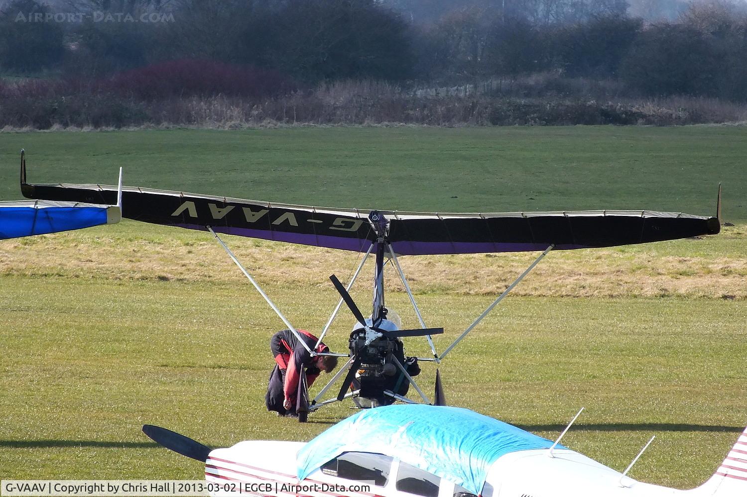 G-VAAV, 2011 P&M Aviation QuikR C/N 8595, visitor to Barton