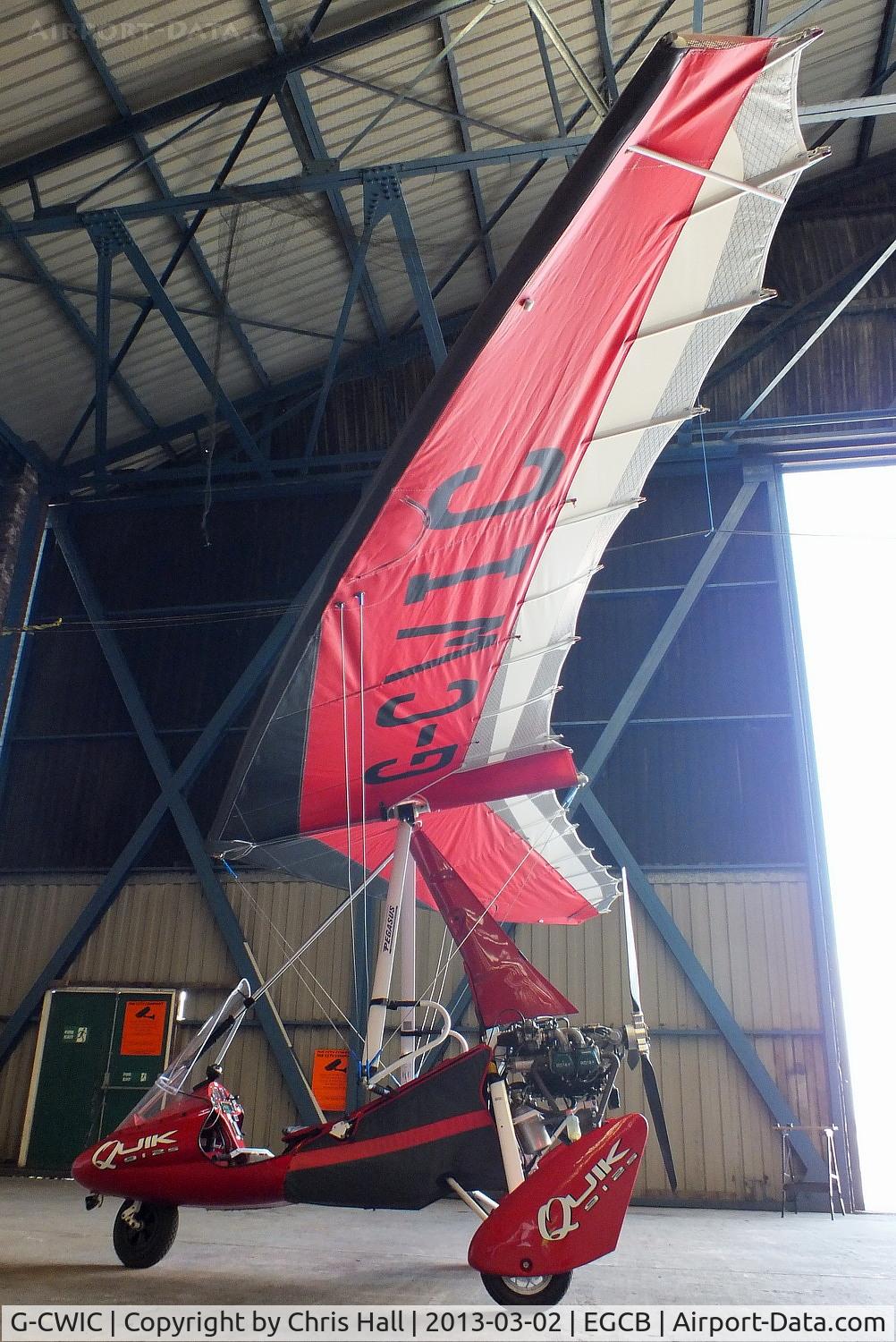 G-CWIC, 2004 Mainair Pegasus Quik C/N 8067, Barton resident