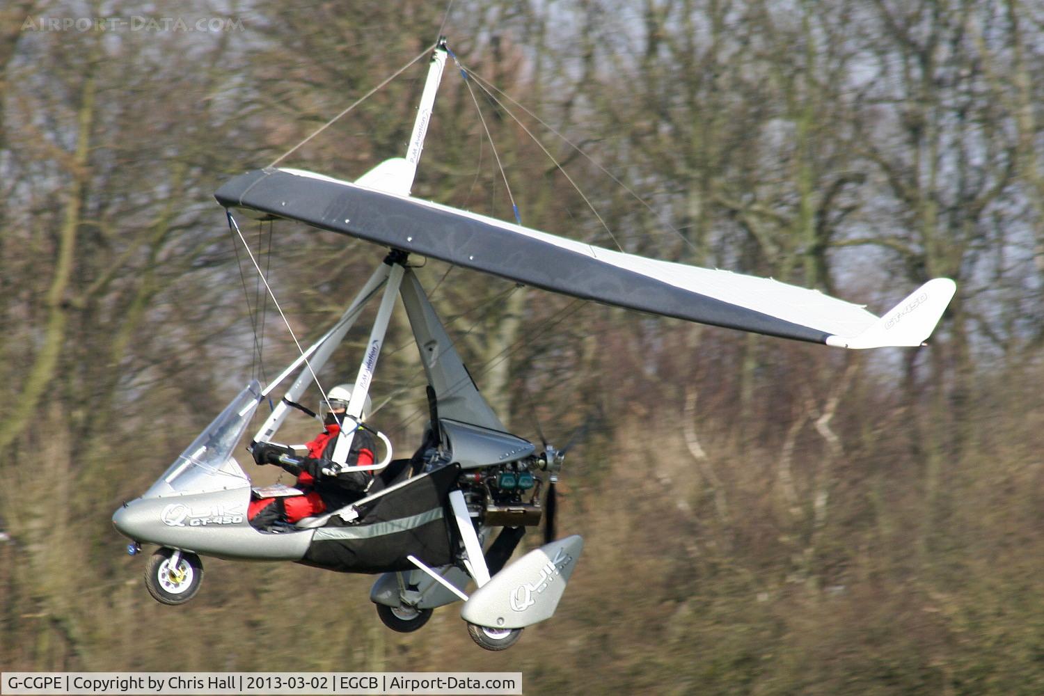 G-CGPE, P&M Aviation Quik GT450 C/N 8537, visitor to Barton