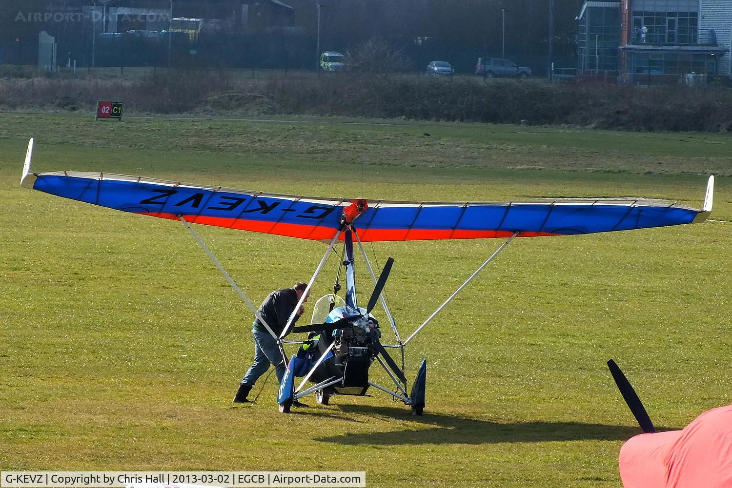 G-KEVZ, 2011 P&M Aviation QuikR C/N 8598, visitor to Barton
