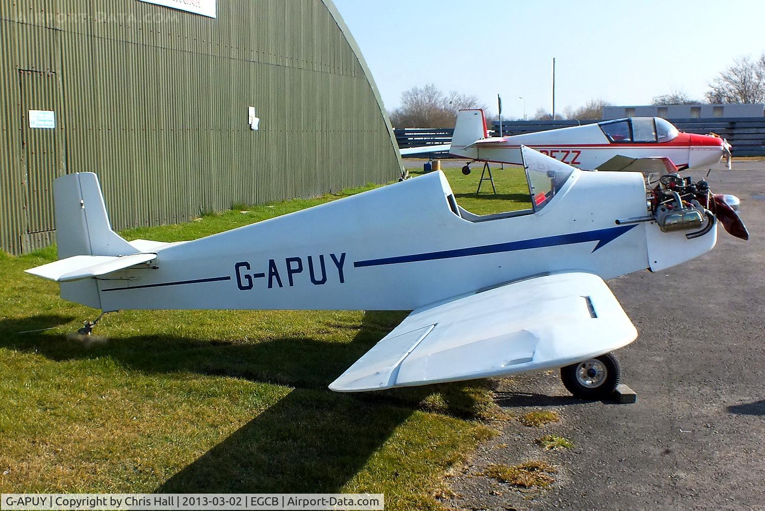 G-APUY, 1963 Druine D.31 Turbulent C/N PFA 509, Barton resident