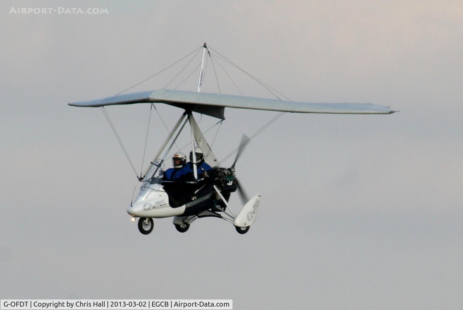 G-OFDT, 2007 P&M Aviation Pegasus Quik C/N 8320, Barton resident
